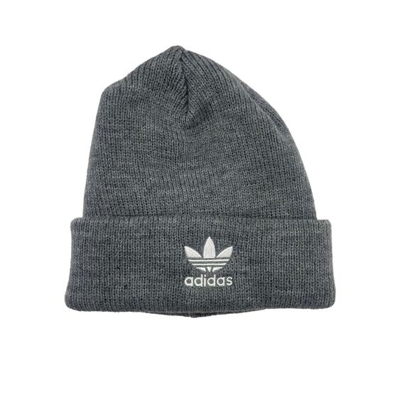 Gray Adidas Beanie Unisex - Picture 1 of 4